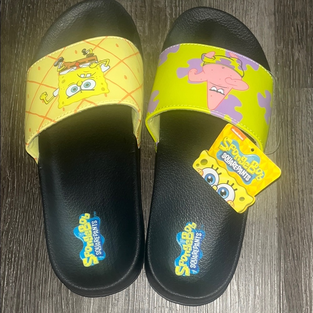 SpongeBob slides, unisex ADULTS